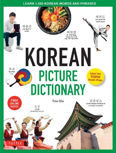 Паперова книга «Korean Picture Dictionary: Learn 1,200 Key Korean Words and Phrases», автор Тіна Чо - фото №1