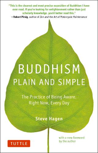 Паперова книга «Buddhism Plain and Simple: The Practice of Being Aware Right Now, Every Day», автор Стів Хаген - фото №1