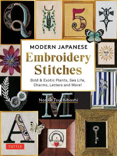 Бумажная книга «Modern Japanese Embroidery Stitches: Bold & Exotic Plants, Sea Life, Charms, Letters and More! (over 100 designs)», автор Норико Цучихаси - фото №1