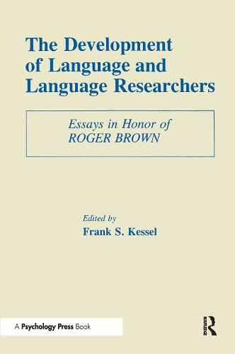 Паперова книга «The Development of Language and Language Researchers: Essays in Honor of Roger Brown» - фото №1