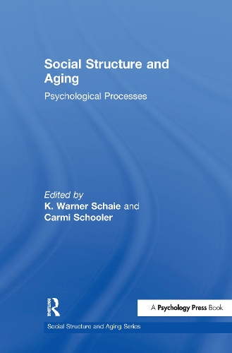 Паперова книга «Social Structure and Aging: Psychological Processes» - фото №1