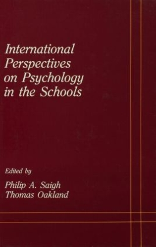 Паперова книга «International Perspectives on Psychology in the Schools» - фото №1
