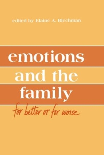 Паперова книга «Emotions and the Family: for Better Or for Worse» - фото №1