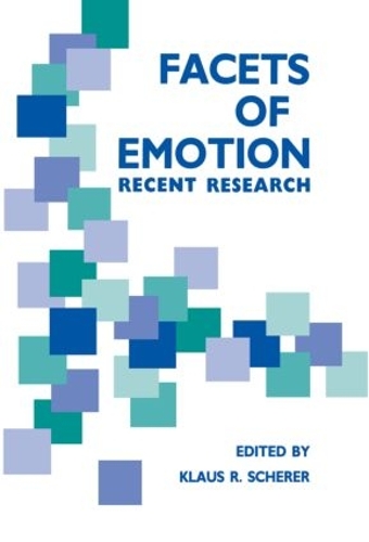 Бумажная книга «Facets of Emotion: Recent Research» - фото №1