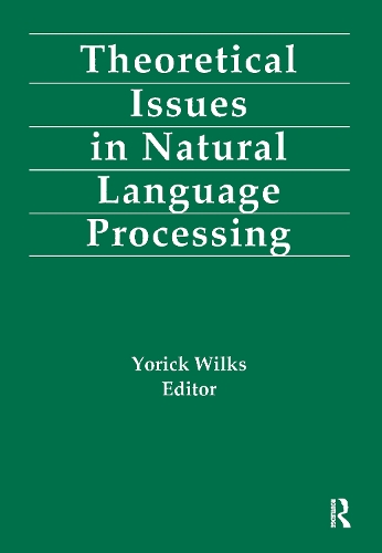 Бумажная книга «Theoretical Issues in Natural Language Processing» - фото №1