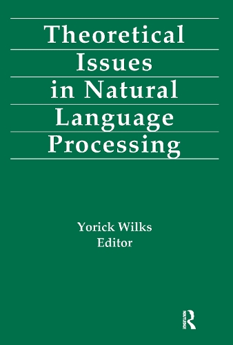 Бумажная книга «Theoretical Issues in Natural Language Processing» - фото №1