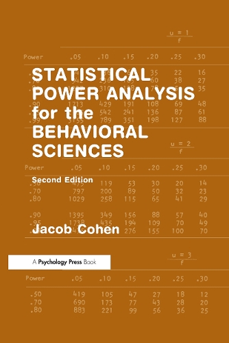 Бумажная книга «Statistical Power Analysis for the Behavioral Sciences», автор Джейкоб Коэн - фото №1