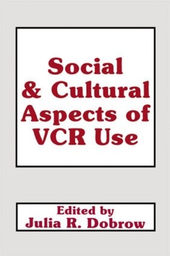 Бумажная книга «Social and Cultural Aspects of Vcr Use», автор Джули Доброу - фото №1