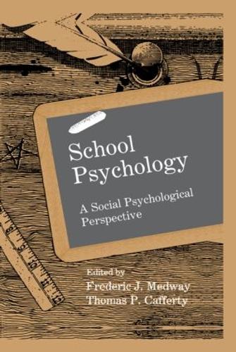 Паперова книга «School Psychology: A Social Psychological Perspective» - фото №1