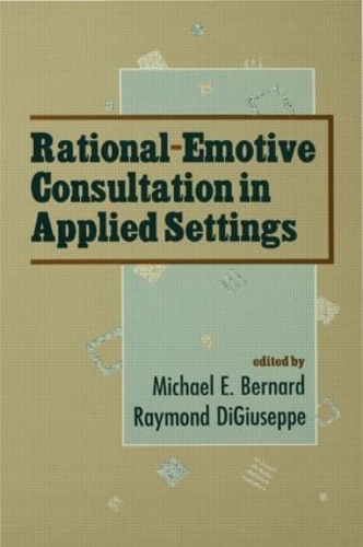 Паперова книга «Rational-emotive Consultation in Applied Settings» - фото №1
