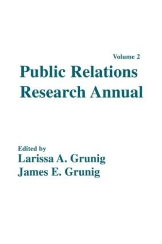 Бумажная книга «Public Relations Research Annual: Volume 2» - фото №1