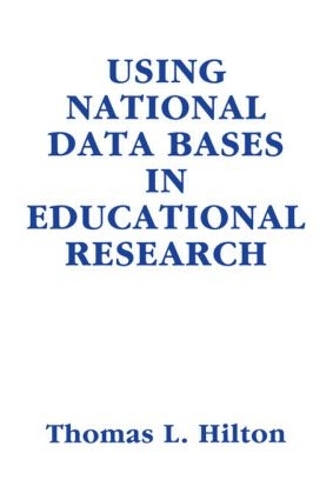 Паперова книга «Using National Data Bases in Educational Research» - фото №1