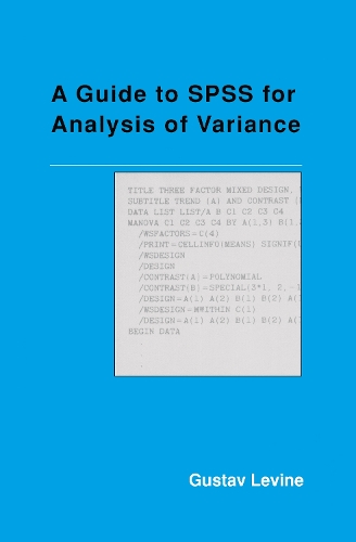 Паперова книга «A Guide to SPSS for Analysis of Variance», автор Густав Левін - фото №1