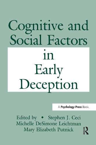 Паперова книга «Cognitive and Social Factors in Early Deception» - фото №1