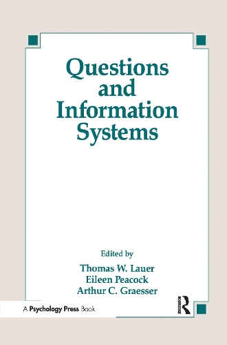 Паперова книга «Questions and Information Systems» - фото №1