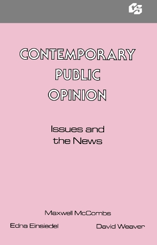 Паперова книга «Contemporary Public Opinion: Issues and the News», автор Максвелл МакКомбс - фото №1
