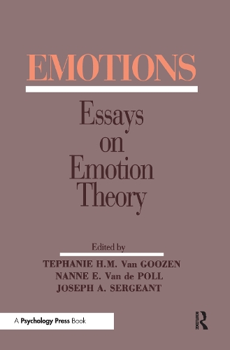Бумажная книга «Emotions: Essays on Emotion Theory» - фото №1