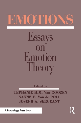 Паперова книга «Emotions: Essays on Emotion Theory» - фото №1