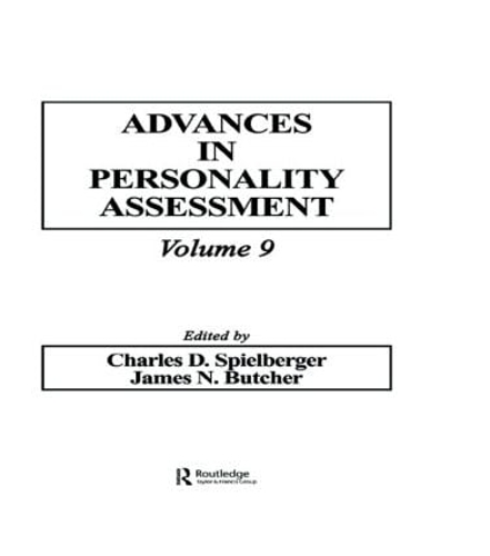 Паперова книга «Advances in Personality Assessment: Volume 9» - фото №1