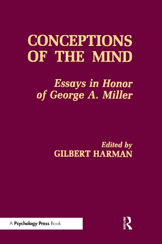 Бумажная книга «Conceptions of the Human Mind: Essays in Honor of George A. Miller» - фото №1