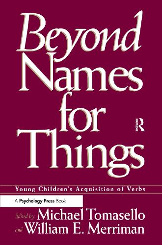 Паперова книга «Beyond Names for Things: Young Children's Acquisition of Verbs» - фото №1