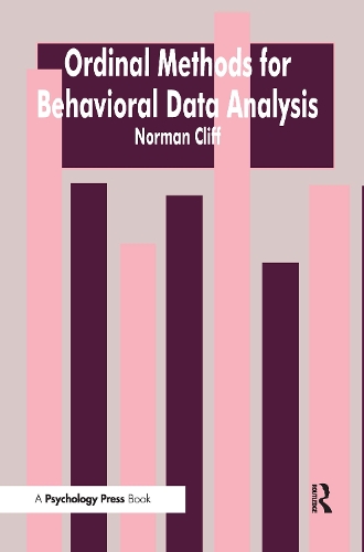 Паперова книга «Ordinal Methods for Behavioral Data Analysis», автор Норман Кліфф - фото №1