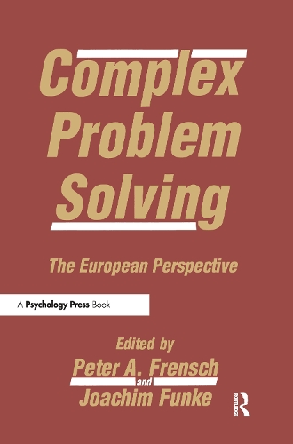 Бумажная книга «Complex Problem Solving: The European Perspective» - фото №1