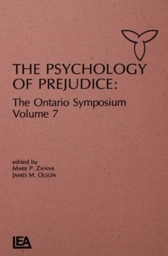 Бумажная книга «The Psychology of Prejudice: The Ontario Symposium, Volume 7» - фото №1