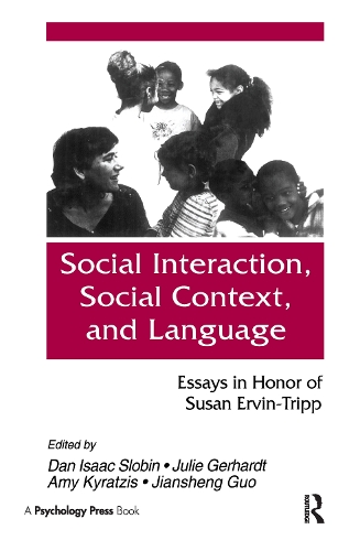 Паперова книга «Social interaction, Social Context, and Language: Essays in Honor of Susan Ervin-tripp» - фото №1