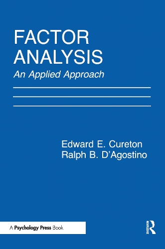 Бумажная книга «Factor Analysis: An Applied Approach», авторов Эдвард Э. Кьюретон, Ральф Б. Д'Агостино - фото №1