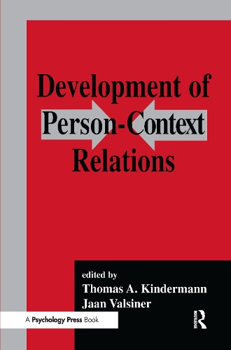 Бумажная книга «Development of Person-context Relations» - фото №1