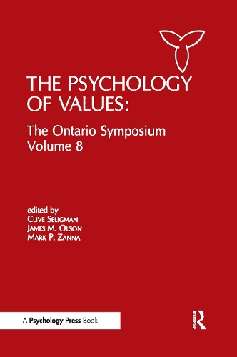 Паперова книга «The Psychology of Values: The Ontario Symposium, Volume 8» - фото №1