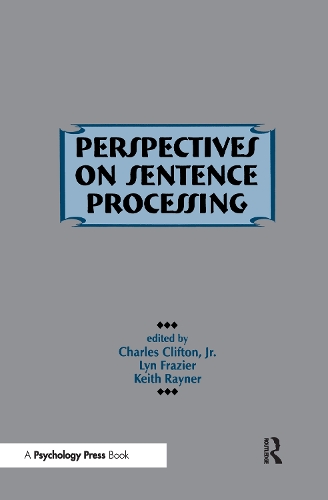 Паперова книга «Perspectives on Sentence Processing» - фото №1