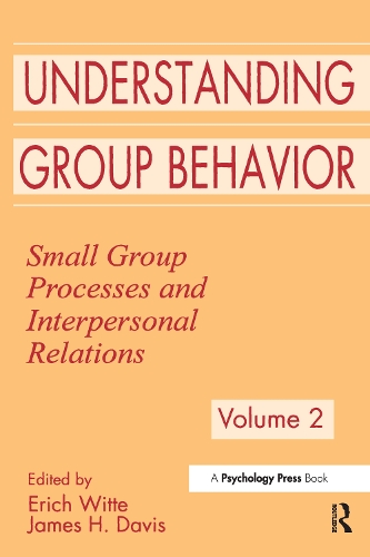 [object Object] «Understanding Group Behavior: Volume 1: Consensual Action By Small Groups; Volume 2: Small Group Processes and Interpersonal Relations» - фото №1
