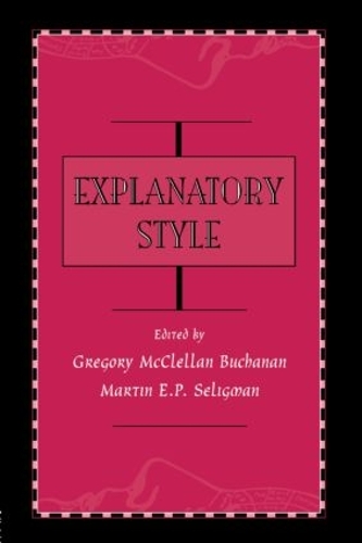 Паперова книга «Explanatory Style» - фото №1