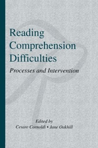 Бумажная книга «Reading Comprehension Difficulties: Processes and Intervention» - фото №1