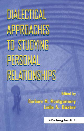 [object Object] «Dialectical Approaches to Studying Personal Relationships» - фото №1