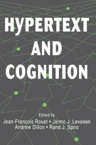 Паперова книга «Hypertext and Cognition» - фото №1