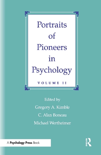 Бумажная книга «Portraits of Pioneers in Psychology: Volume II» - фото №1