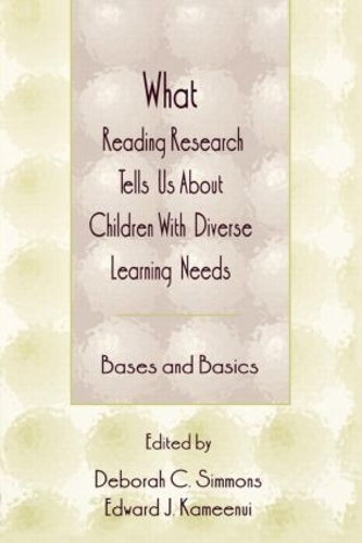 Бумажная книга «What Reading Research Tells Us About Children With Diverse Learning Needs: Bases and Basics» - фото №1