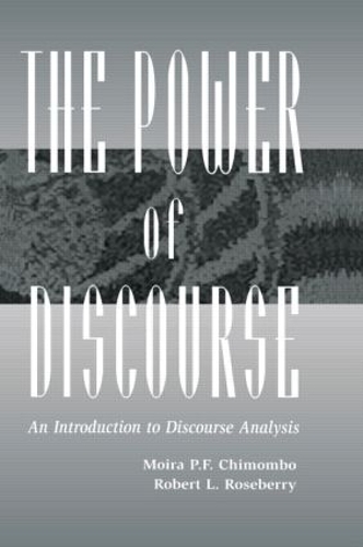 Бумажная книга «The Power of Discourse: An Introduction To Discourse Analysis», авторов Мойра Чимомбо, Роберт Л. Роузберри - фото №1