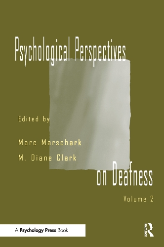 Бумажная книга «Psychological Perspectives on Deafness: Volume II» - фото №1