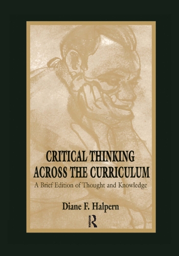 Паперова книга «Critical Thinking Across the Curriculum: A Brief Edition of Thought & Knowledge», автор Діана Ф. Халперн - фото №1