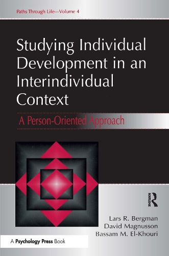 Паперова книга «Studying individual Development in An interindividual Context: A Person-oriented Approach», авторів Бассам М. Ель Хурі, Девід Магнуссон, Ларс Р. Бергман - фото №1
