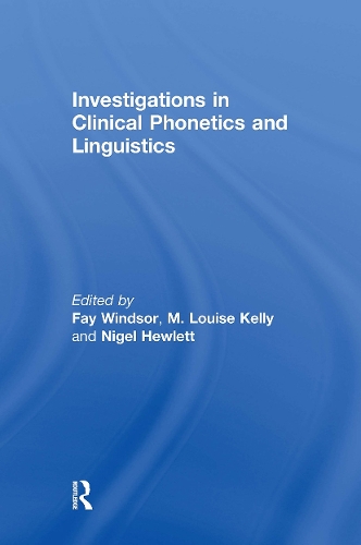 Паперова книга «Investigations in Clinical Phonetics and Linguistics» - фото №1