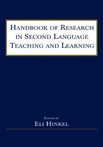 Бумажная книга «Handbook of Research in Second Language Teaching and Learning» - фото №1