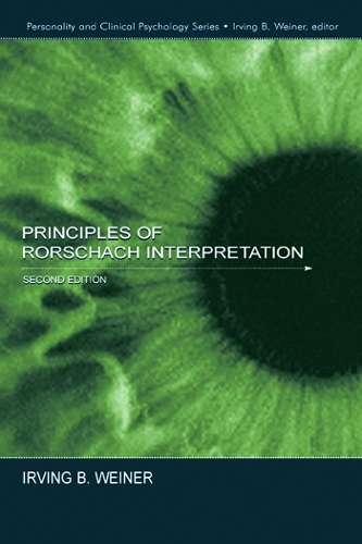 Бумажная книга «Principles of Rorschach Interpretation», автор Ирвинг Б. Вайнер - фото №1