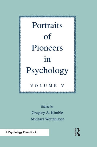 Бумажная книга «Portraits of Pioneers in Psychology: Volume V» - фото №1