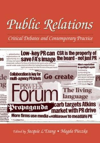 Паперова книга «Public Relations: Critical Debates and Contemporary Practice» - фото №1