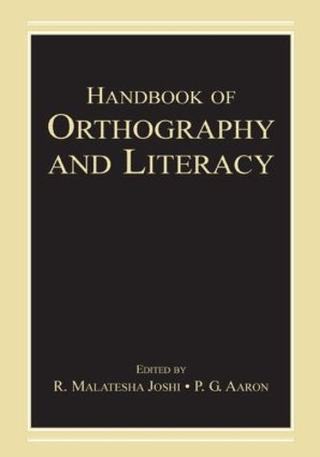 Паперова книга «Handbook of Orthography and Literacy» - фото №1